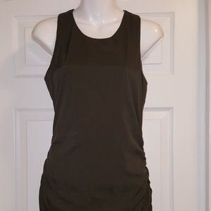 Esley Racer Back Roughed Dress